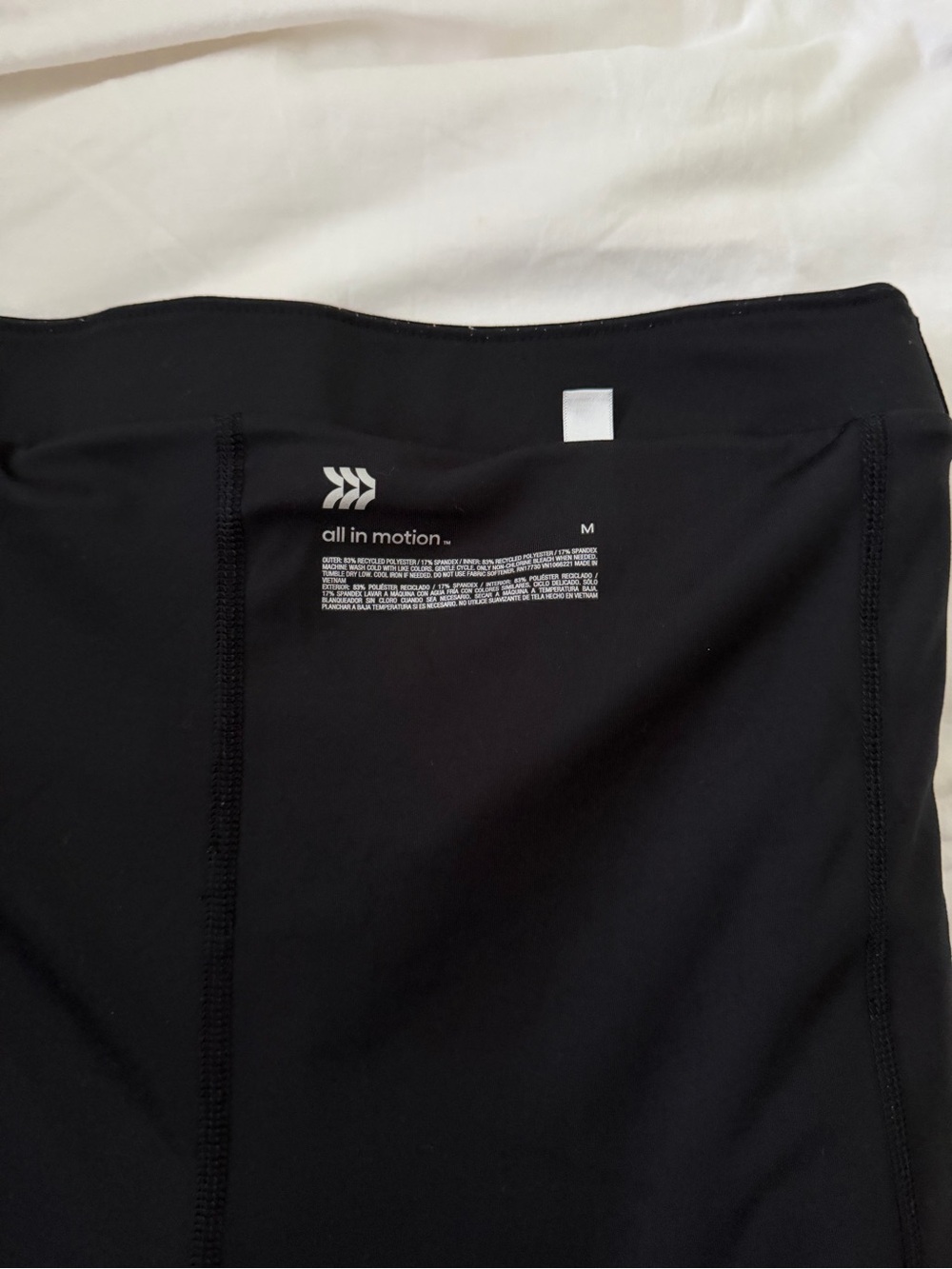 Tennis Skort - All in Motion - Medium - Built in shorts - Black - Picture 3 of 4